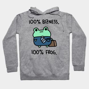 Bizness Frog Hoodie